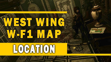 TORMENTED SOULS - West Wing W-F1 Map Location (Where to Find the West Wing W-F1 Map)