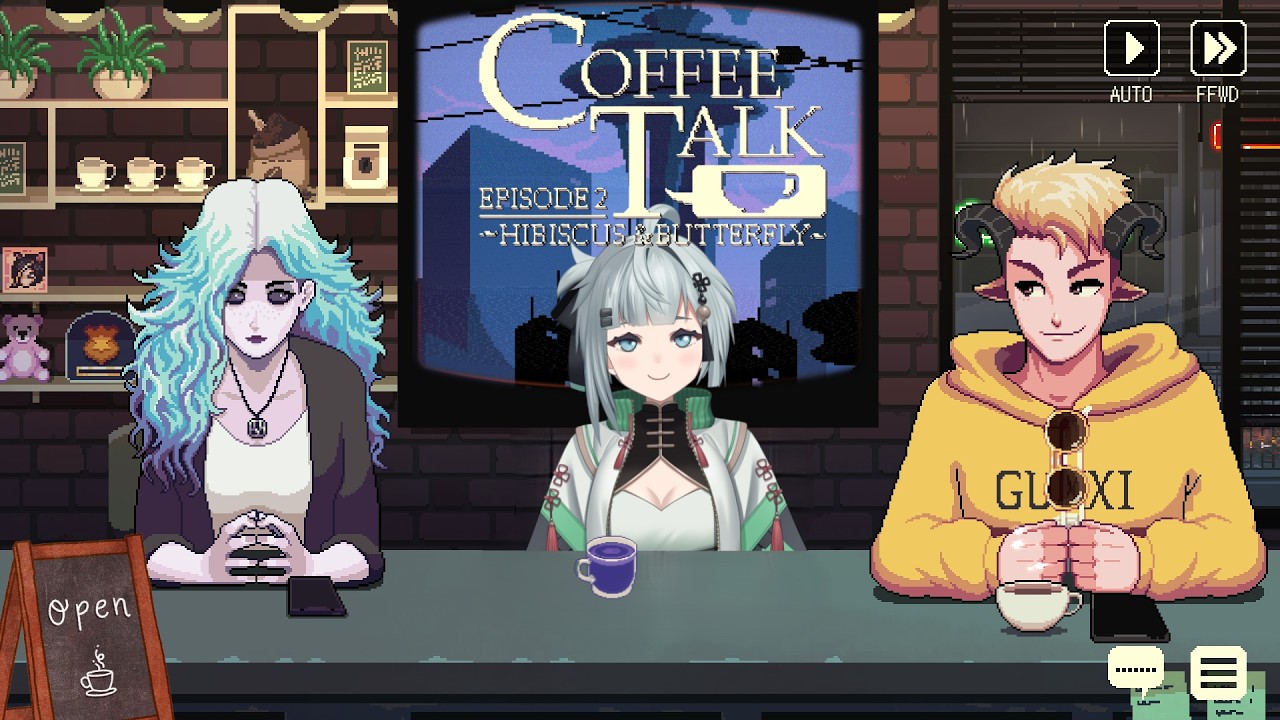 It's all for the achievements😣 [Coffee Talk 2] Opening vol. 6