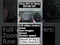 sony rx100m7 or zv1