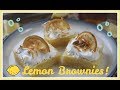 LEMON BROWNIES with Italian Meringue!