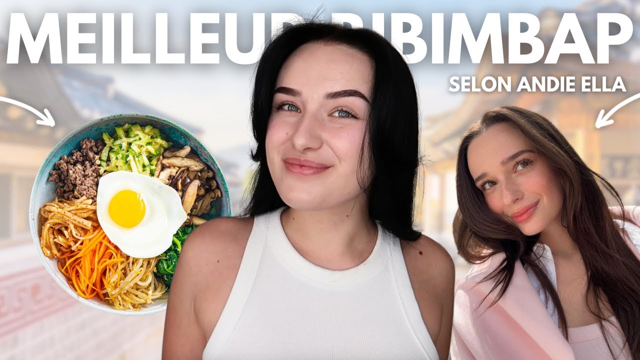 JE TESTE LE BIBIMBAP DE ANDIE ELLA À SÉOUL !! YouTube