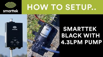 Smarttek Black with 4.3LPM Pump Setup