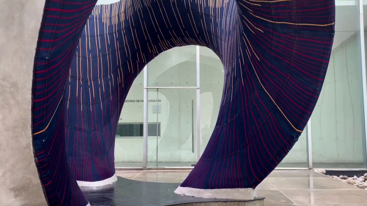 ZHA KnitCandela Construction Process - YouTube