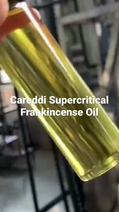 High Purity Frankincense Oil with Short Path Distillation after Supercritical CO2 Extraction