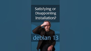 Teaser: Debian 13 Installation: Satisfying or Disappointing? Test Results! #shorts #debian13