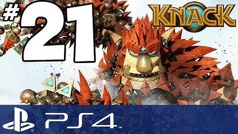Knack Walkthrough - PART 21 - Wet Naps (PS4 Gameplay w/ Commentary)