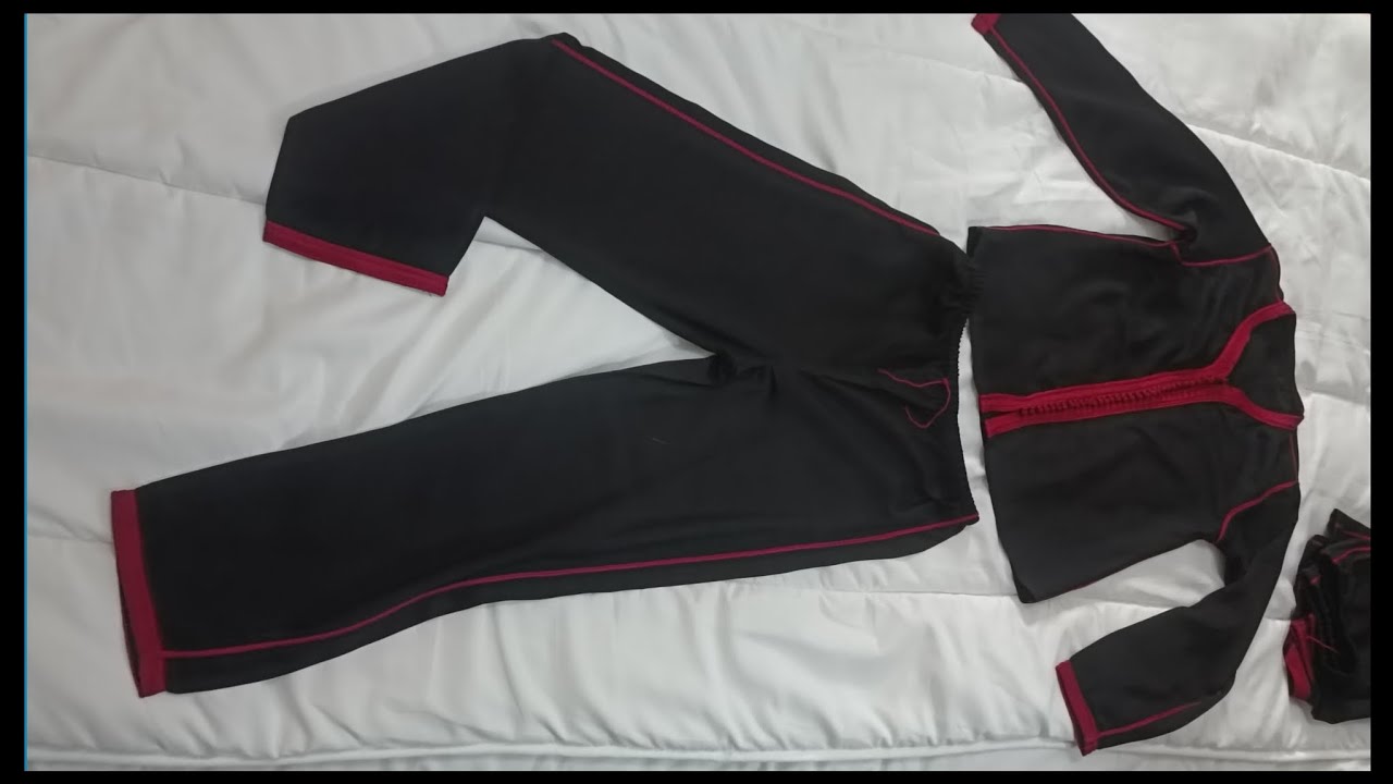 خياطة جبادور اطفال 8و10 سنوات بالترسان والمفتل،السفيفة +سنسلة تحت سفيفة+سروال بلاستيك 👍👍🙏