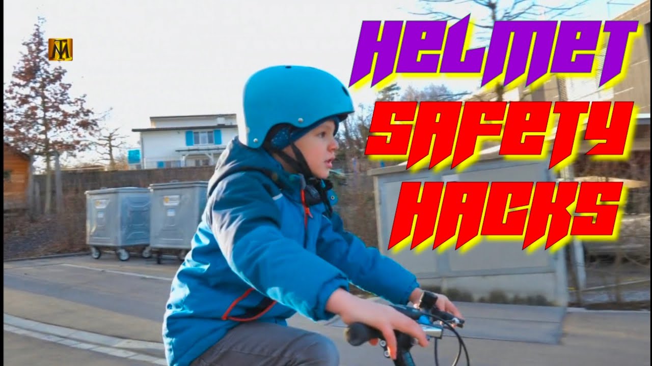4 Helmet Life Saving SAFETY & SELF DEFENCE Hacks You Must Know . YouTube
