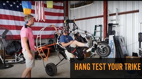 Quick Hang Test and How To Set Up YOUR Tandem Trike