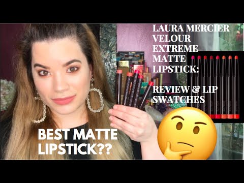 Laura Mercier Velour Extreme Matte Lipstick Review & Lip Swatches-thumbnail