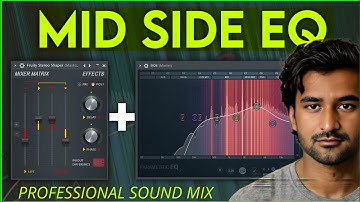 MIX LIKE A PRO! Master Mid-Side EQ in FL Studio with Stock Plugins