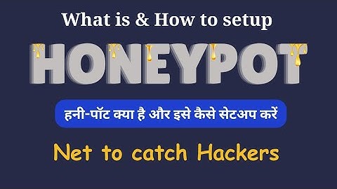 What is HoneyPot and How to set-up honeypot in Kali Linux