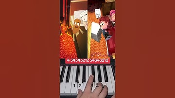 Falling in a Dream COMPLETE EDITION (Brainrot) ‪@tieanimation‬ - Piano Tutorial