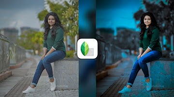 Snapseed Dark And Moody Blue Colour Editing 😲 | Lightroom And Snapseed Photo Editing | Snapseed 2021