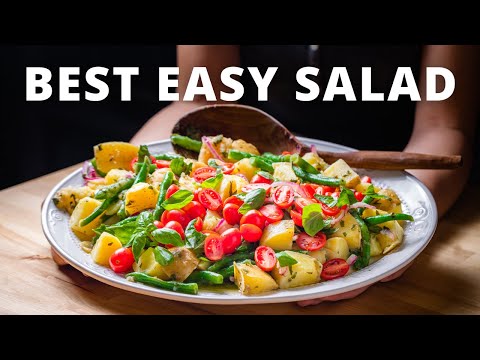 Video: Salad Kentang Dengan Bayam, Zaitun Dan Kacang Hijau