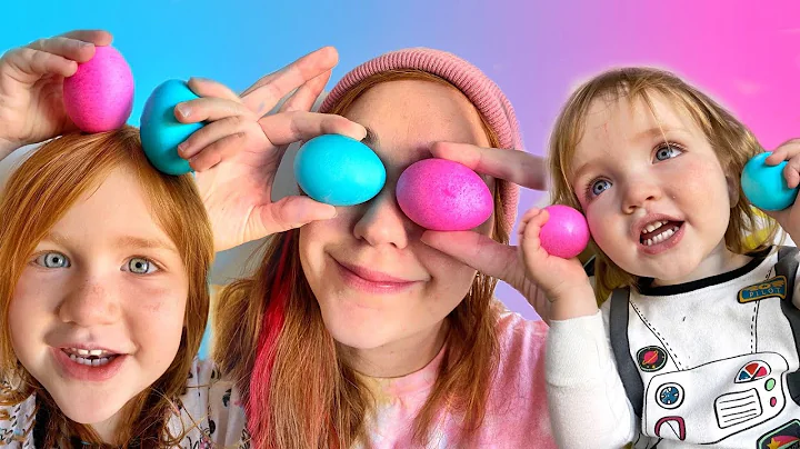 BOY or GIRL?!?? what is our NEW BABY? Adley egg sm...