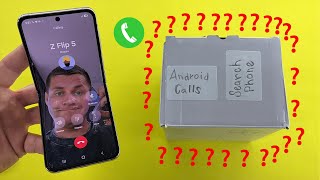 Mencari Telepon Berdering di Dalam Kotak: Panggilan Masuk | Panggilan Keluar Samsung Z Flip5 