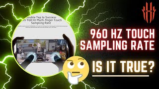 RedMagic 8S Pro Touch Sampling Rate 960 Hz Explanation | Game Space Only While Gaming Response Rate screenshot 1