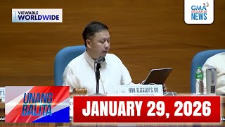 Download Lagu Unang Balita sa Unang Hirit: (Part 1) JANUARY 29, 2026 [HD] MP3