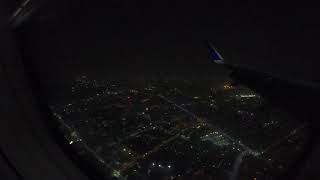 Kolkata Night Landing Timelapse -- Gopro Hero 7 Black