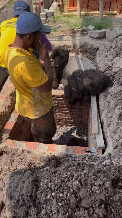 Pembuatan SEPTIC TANK anti penuh #septictankbio #rumahminimalis #renovasirumah #kprsubsidi #rumah