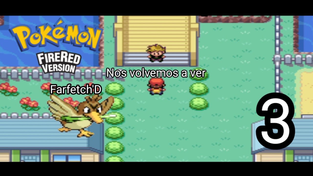 Asi consegui a Farfetch'D, ayude a Bill y enfrentamiento | 3 | Pokémon Rojo Fuego 