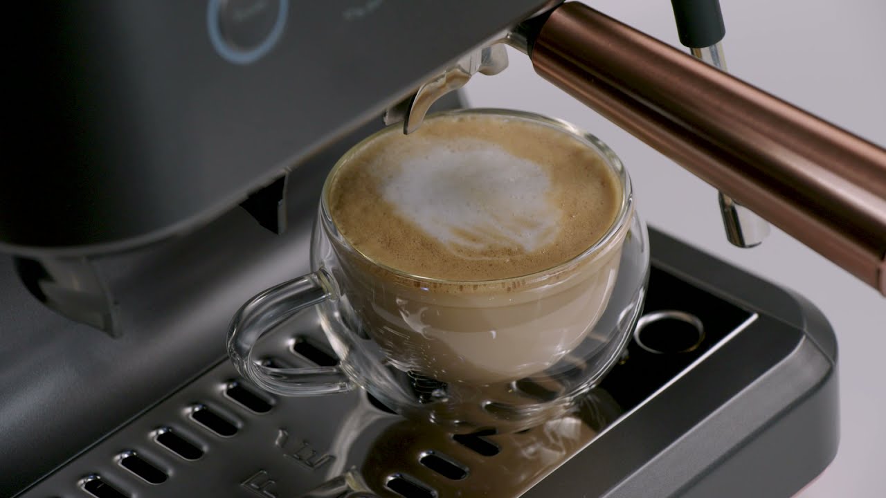 Conical Burr Grinder Café BELLISSIMO Semi Automatic Espresso Machine