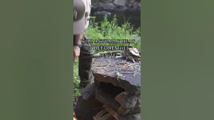 LOW Maintenance Campfire Build! The UPSIDE DOWN Fire!!  #campingtips #camping #bushcraft