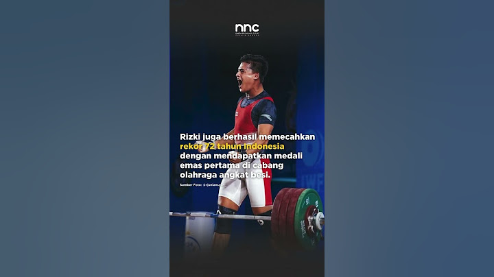 Sumbang Medali Emas untuk Indonesia, Rizki Juniansyah juga Pecahkan Beberapa Rekor! #shorts
