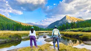 FISHING IN PARADISE For 2 Nights!  We Found a REMOTE River in Yosemite FILLED With Trout!