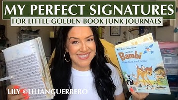 Hoe je de perfecte katernen maakt voor Little Golden Book Junk Journals