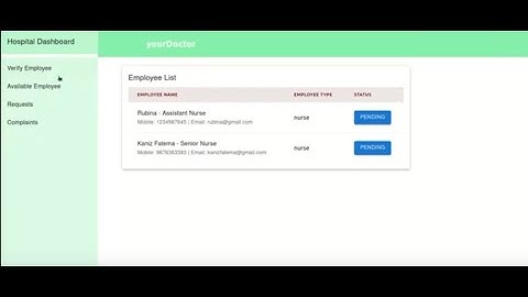 yourDoctor partial Demo : Full Demo code in github  ||  CSE 408 Project Demo || BUET CSE 18