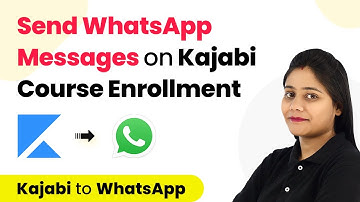 How to Send WhatsApp Messages on Successful Course Enrollment in Kajabi -Kajabi WhatsApp Integration