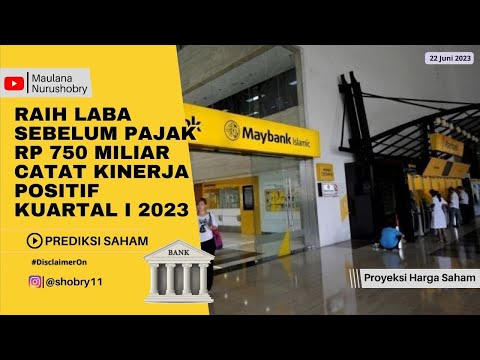 PREDIKSI SAHAM BNII RAIH LABA SEBELUM PAJAK RP 750 MILIAR CATAT KINERJA POSITIF KUARTAL 1 2023
