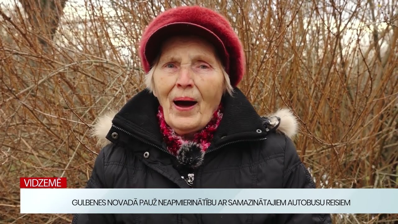 Vidzemē: Gulbenes novadā pauž neapmierinātību ar samazinātajiem autobusu reisiem