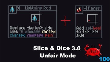 When Your T3 and T4 Item CARRY THE ENTIRE RUN (Slice & Dice 3.0 Unfair Mode Gameplay)