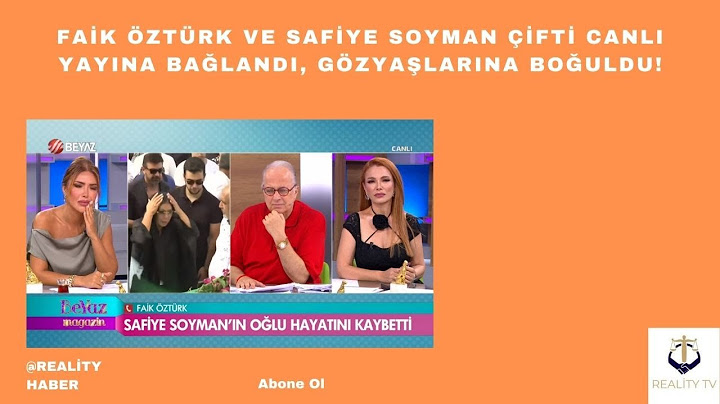 Faik Öztürk ve Safiye Soyman çifti canlı yayına bağlandı, gözyaşlarına boğuldu! @beyazmagazin