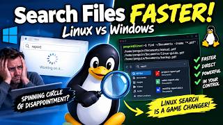 How Linux Search Beats Windows Search | Stop Waiting, Start Finding