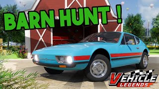 Barn Hunt ! & Car Parts Locations | Roblox Vehicle Legends