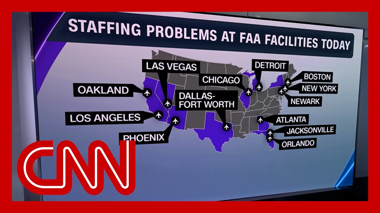 Nearly 1000 flights cancelled today amid FAA staffing shortages