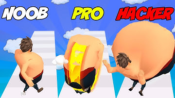 Belly Rush - NOOB vs PRO vs HACKER