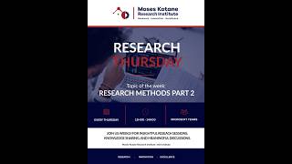 Lesson 9: Research Methods Pt 2