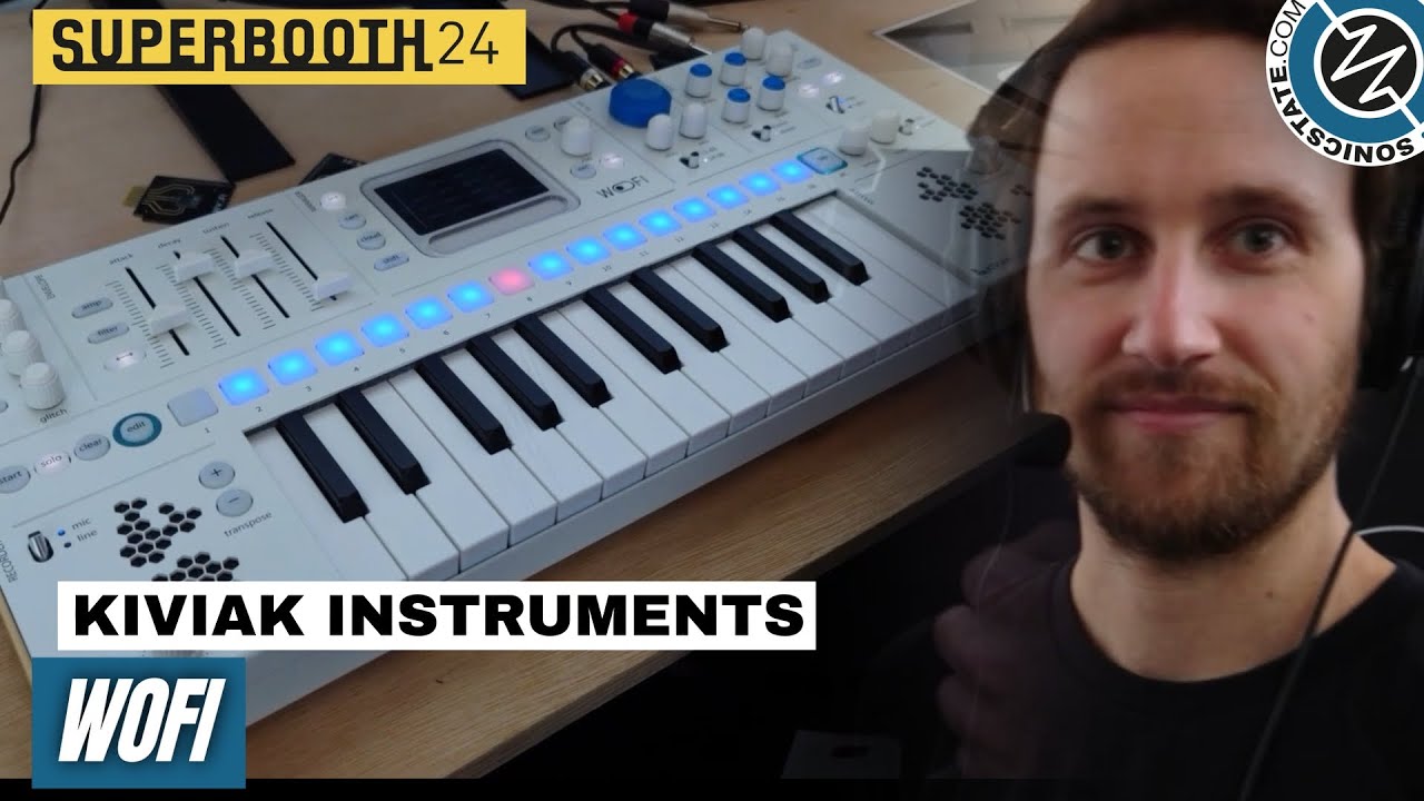 SUPERBOOTH 2024: Kiviak - WoFi Sampler - YouTube