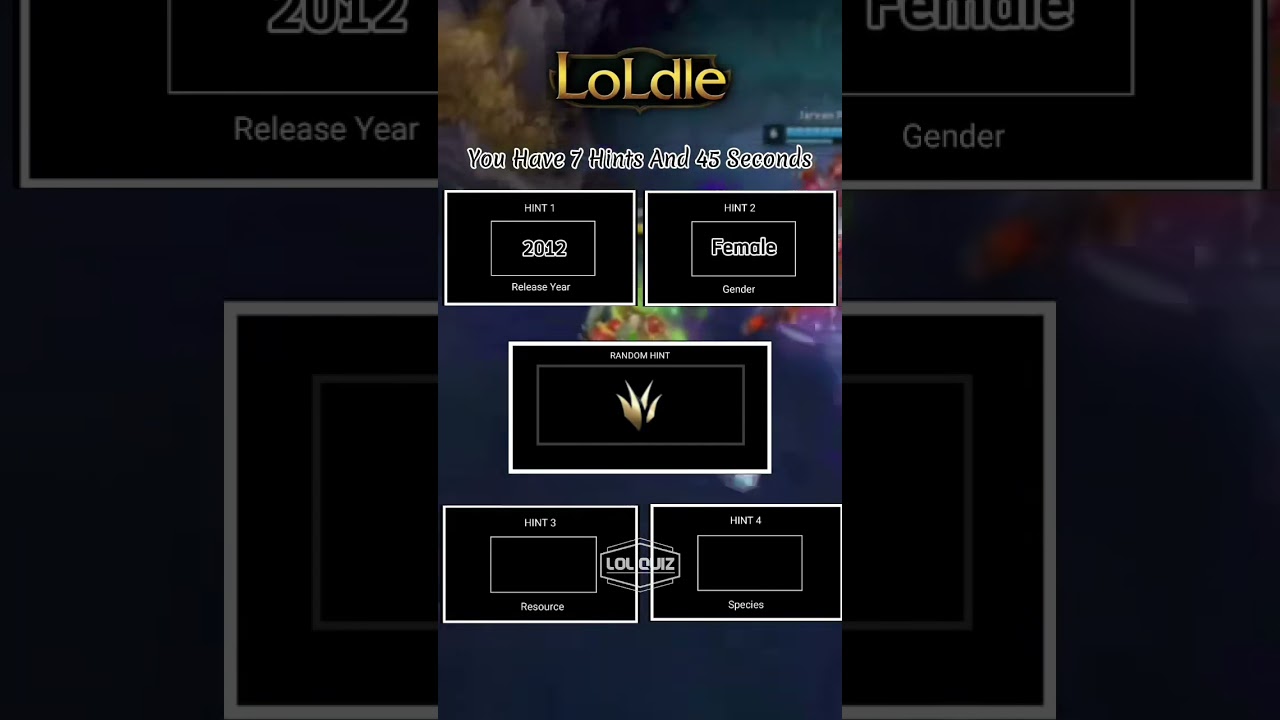 Guess The League Of Legends Champion DAY 4 