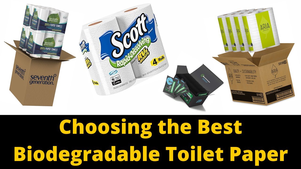 The Top 4 Biodegradable Toilet Papers