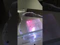 Crystal glass laser ordered words and groups