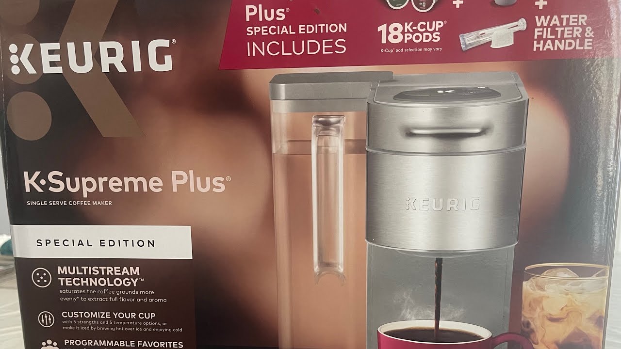 How to install KEURIG K.Supreme plus coffee Machine YouTube