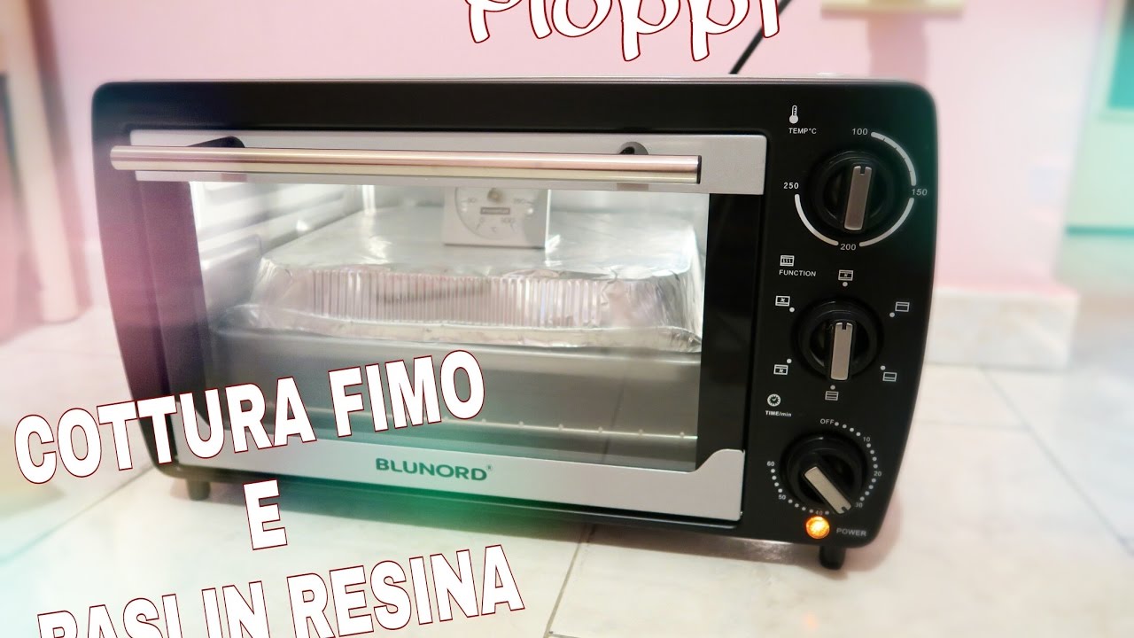 Tutorial come cuocere creazioni in fimo ! Ploppi - YouTube