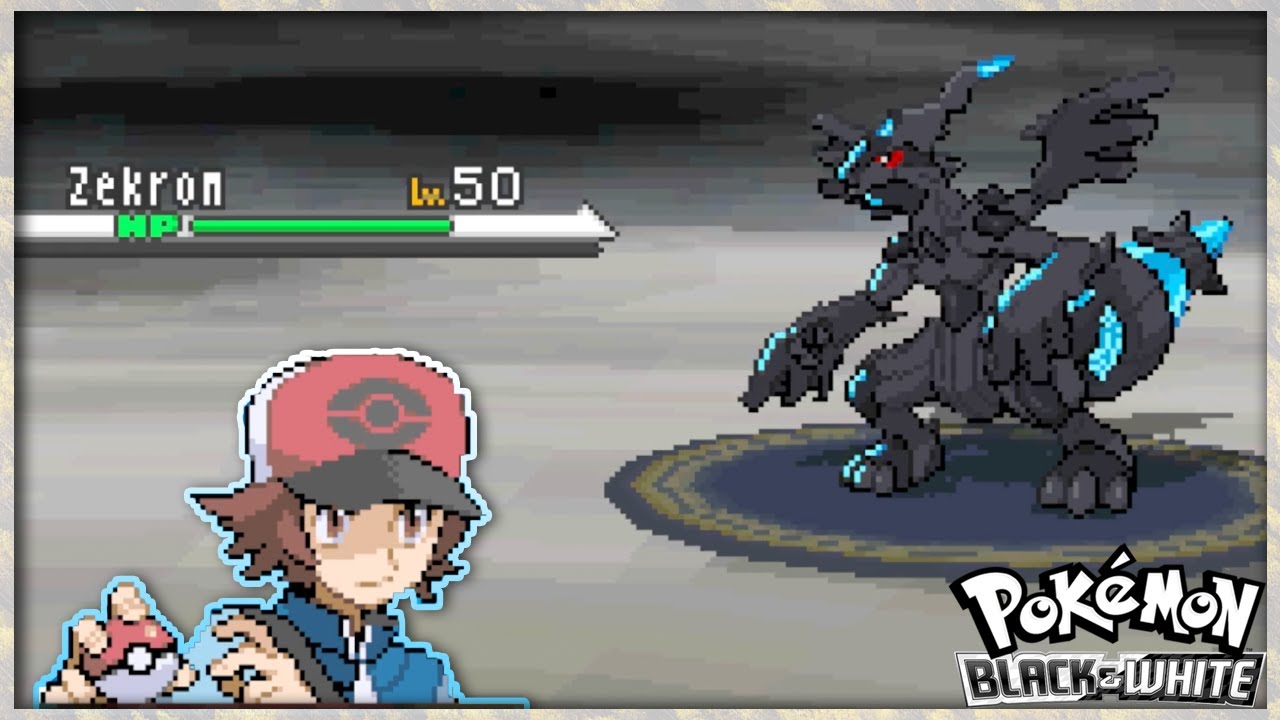 How to Catch Zekrom Pokémon White Version YouTube