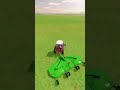 Flet no man's land field mowing grass timelapse